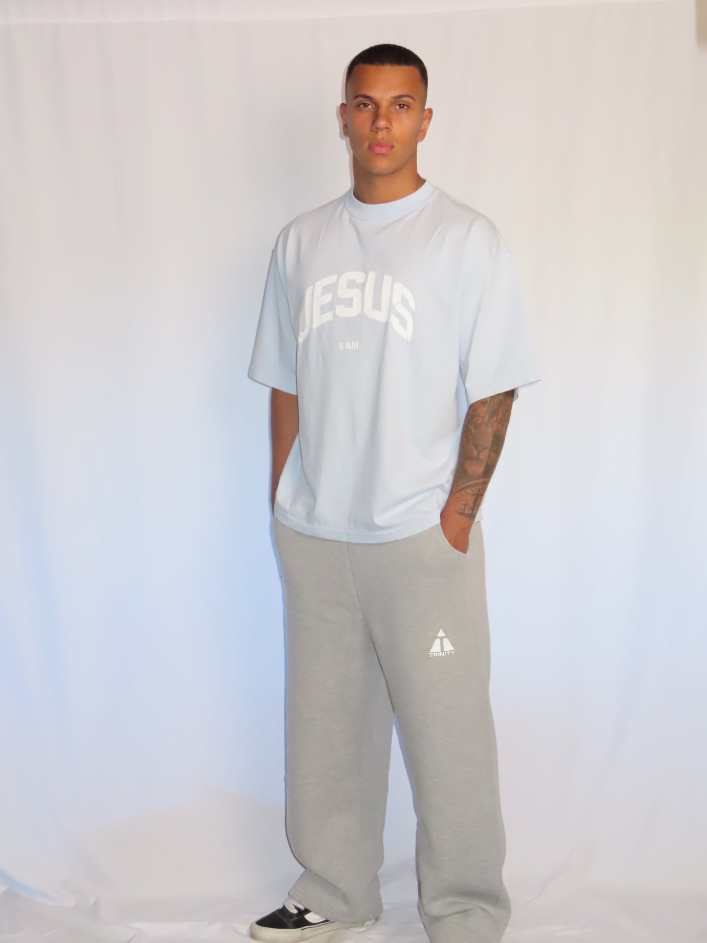 TRINITY OVERSIZE JOGGER GRAU